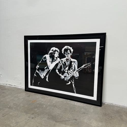 Mr Brainwash "Mick Jagger & Keith Richards" Painting (Signed), 2008