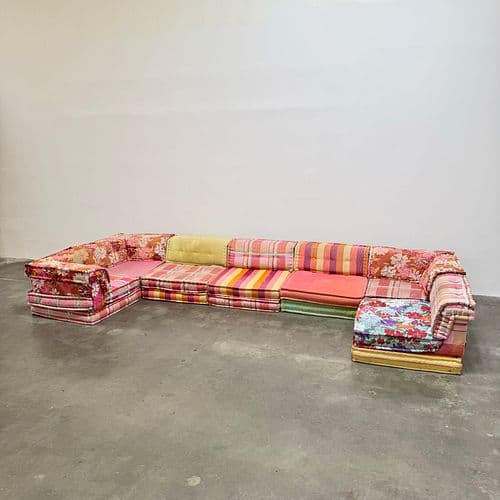 21-Piece Mah Jong Sofa for Roche Bobois, France circa 1990