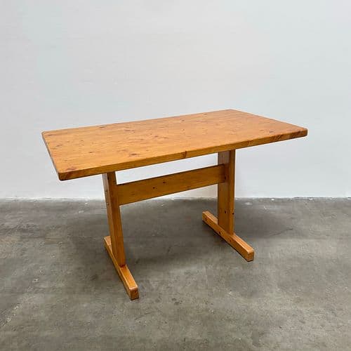 Charlotte Perriand Dining Table for Les Arcs, France 1970s