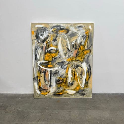Laurent Proneur "Ultra Magneti". Oil on canvas.