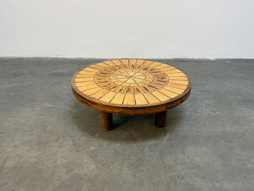 Roger Capron Small Ceramic Coffee Table