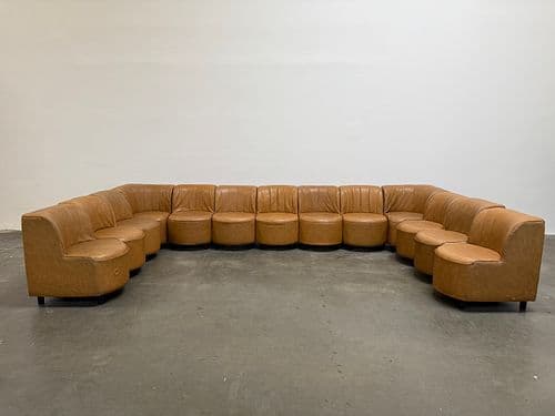 Modular Leather Sofa