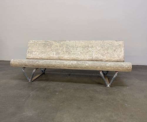 Andre Lasserre Bench By Eternit, Swizterland circa 1960