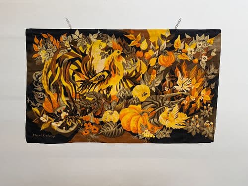 Wool Tapestrty By Herve Lelong