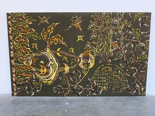 French Hand-Printed Tapestry by Jean Lurcat