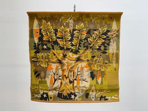 Jean Claude Bissery Wool Tapestry Wall Hanging