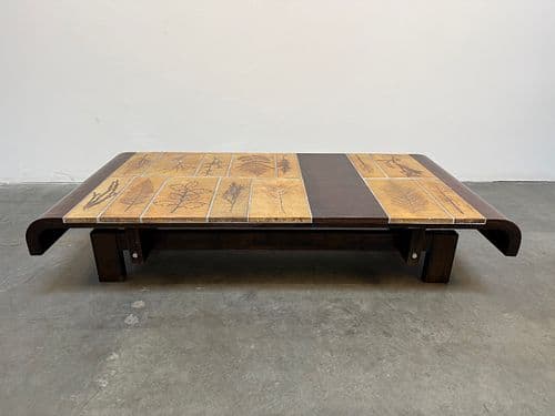 Capron Herbarium Wood Coffee Table