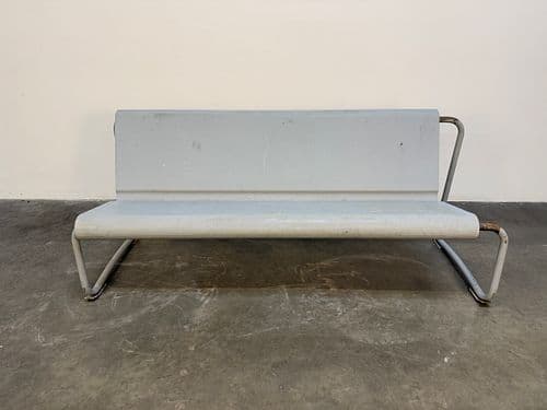 1960s Fiberglass Bench by Willy Guhl