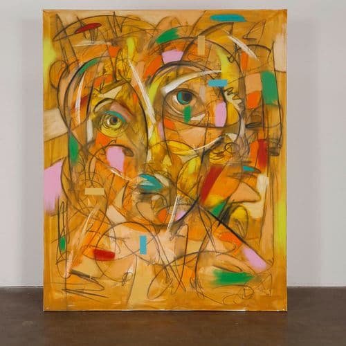 L'incertain Painting by Laurent Proneur, 2023