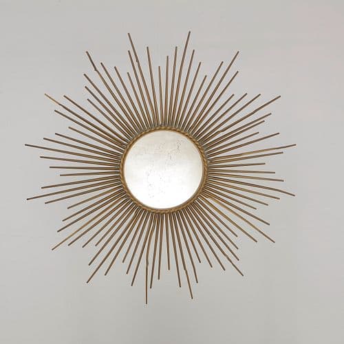 Gilt Sunburst Mirror, 1970s