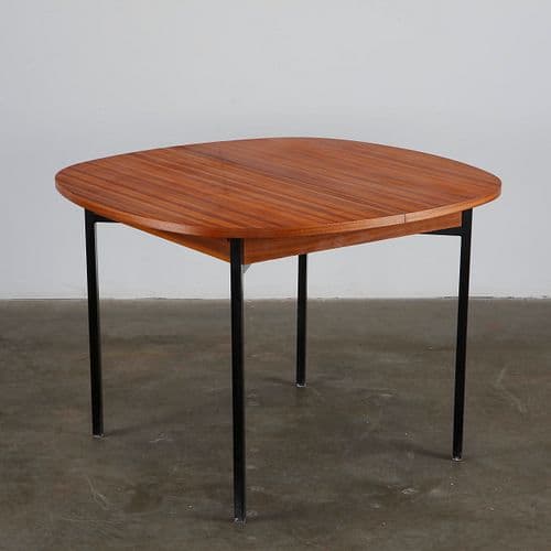 Pierre Guariche, Extendable Teak Dining Table, Editions Huchers Minvielle, 1960