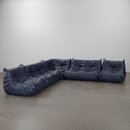 Michel Ducaroy for Ligne Roset, Modular Togo Sofa Set, c. 1980s