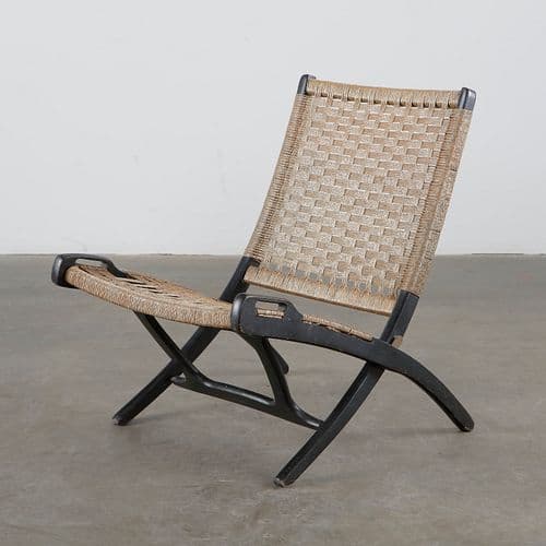 Ebert Wels, Folding Lounge Chair, c. 1960s