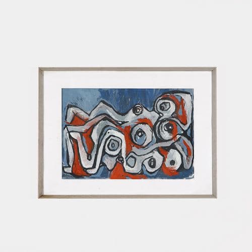 Maurice Perrenoud, Oil Painting, 1962