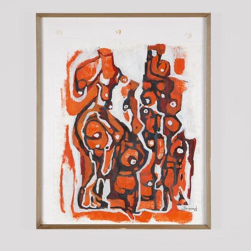 Maurice Perrenoud, Oil Painting, 1960s