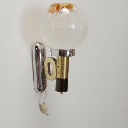 Murano Sconce Attributed to Mazzega, Italy, 1970s