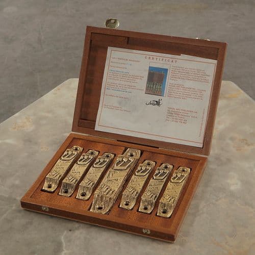 Mezuzot Set for Seven Doors by Salvador Dalí, sold at Circa