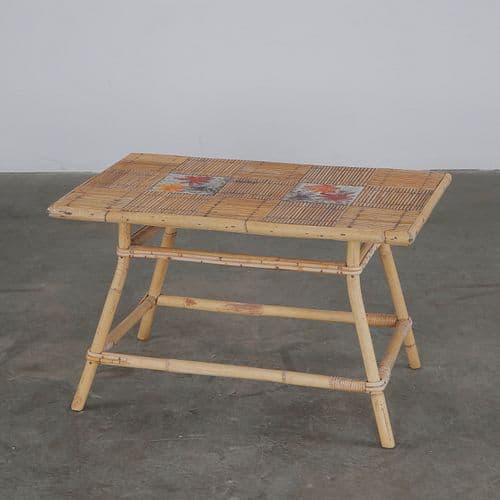 Audoux Minet, Coffee Table for Roger Capron, 1960s