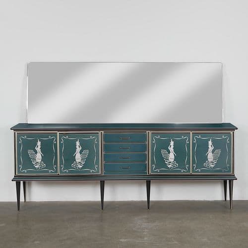 Umberto Mascagni: Sideboard with Mirror, 1960s