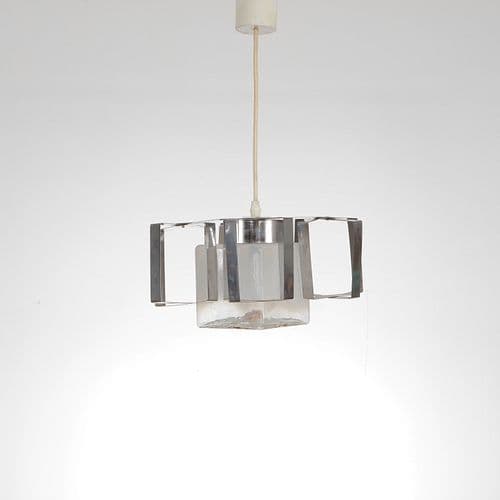 Mid-century Murano Light Fixture, Italy, 1970s