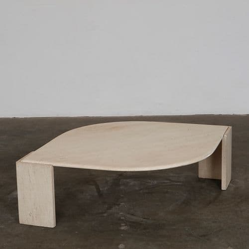 Travertine Coffee Table, 1960s