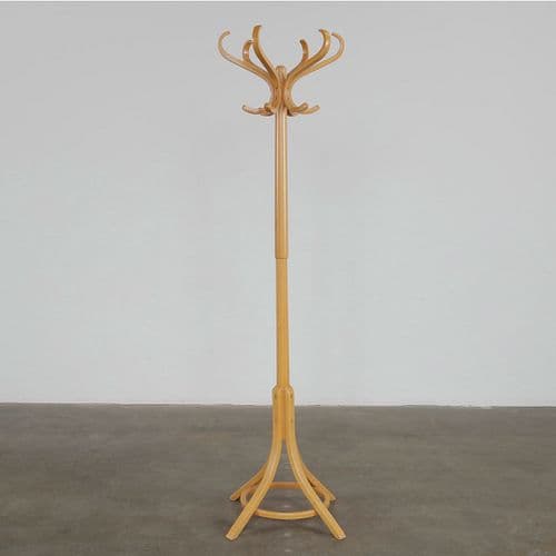 Baumann, Wood Coat Rack, 1950s