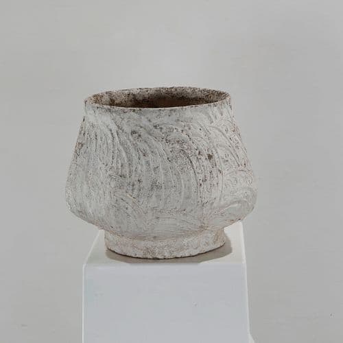 Small Concrete Pottery Planter, 1970s