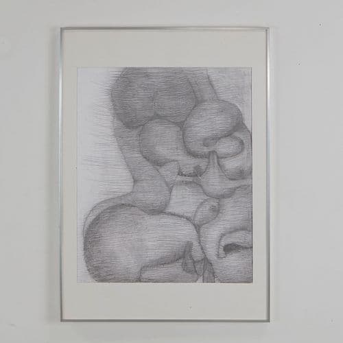 Maurice Perrenoud, Insolence, Pencil Painting, 1963