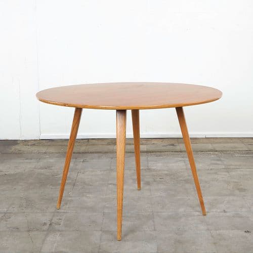 Mid-Century Wood Dining Table in the style of Ercol, 1960s
