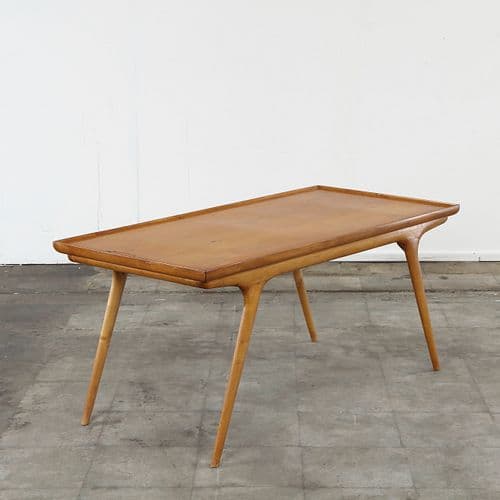 Paolo Buffa, Wood Coffee Table, 1960s