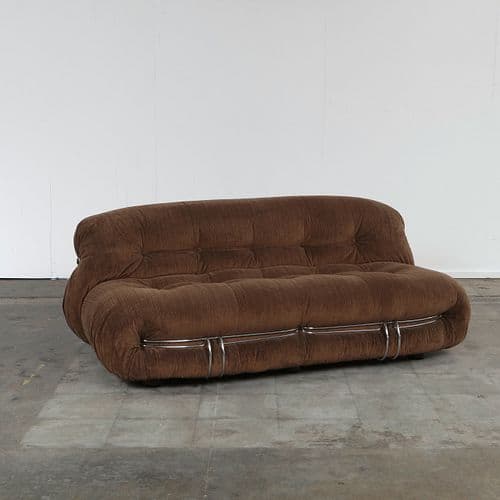 Afra & Tobia Scrapa for Cassina, Soriana 3-seater Sofa, 1960s