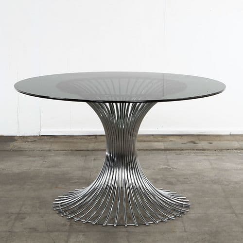 Gastone Rinaldi for Rima, Chrome-Plated Steel Table, 1970s