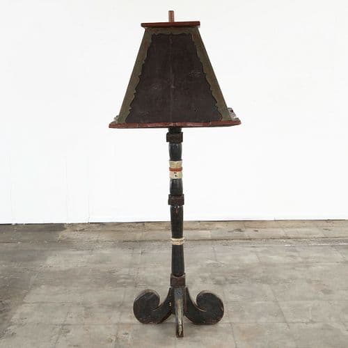 Mugi, Handcrafted Wooden Lectern, 1960s