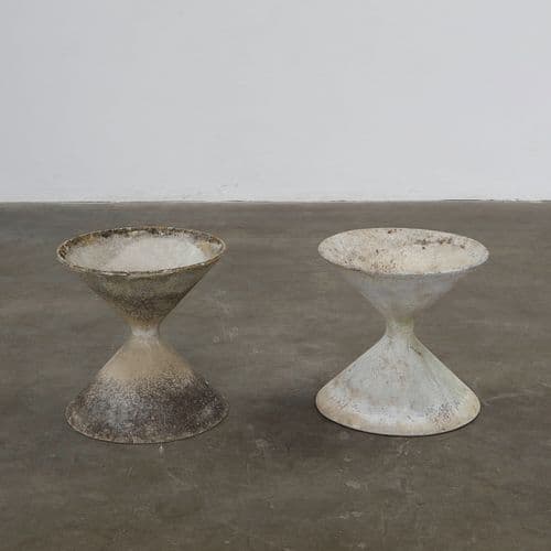 Willy Guhl, Pair of Fatboy Planters, Switzerland, 1960s
