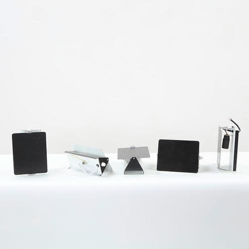Charlotte Perriand, Set of Five CP1 Wall Sconces, 1963