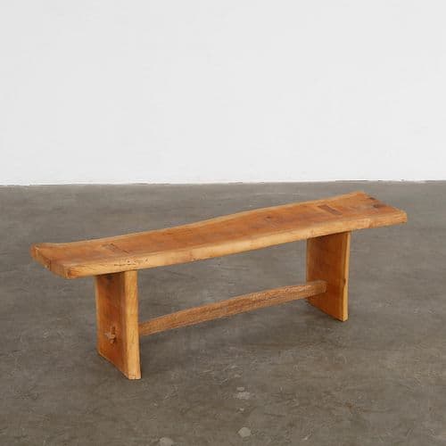 Brutalist Bench in the style of Nakachima, 1970s