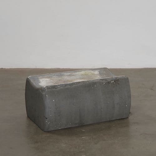 Willy Guhl, Small Grey Bench Planter, 1960s