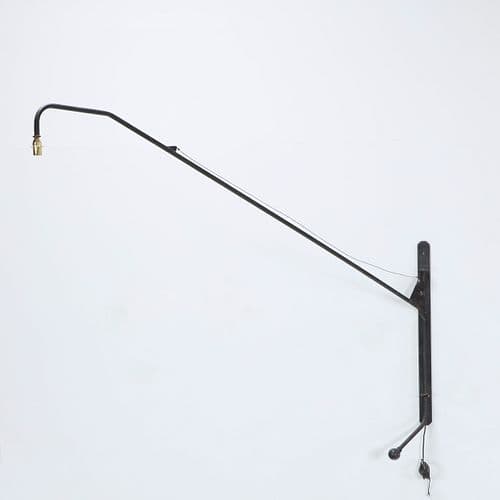 French Industrial Floor Lamp in the style of Jean Prouve, 1970s