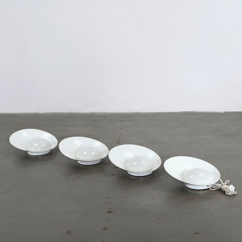 Vilhelm Lauritzen for Louis Poulsen, Set of 4 Airport Indoor-Outdoor Sconces, 1930s