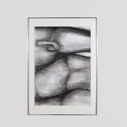 Maurice Perrenoud, Pencil Painting , 1960s
