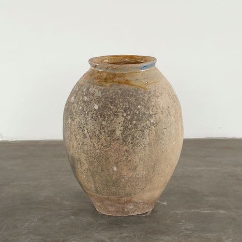 Large Biot Terracotta Jar Planter, 19th Century