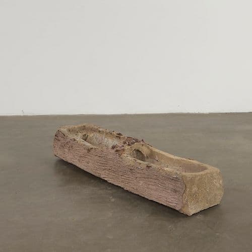 Monumental Faux Bois Planter, 1960s