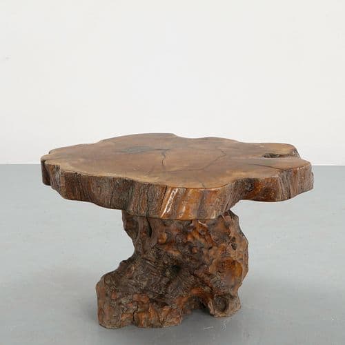 Brutalist Wood Coffee Table in the style of George Nakashima, 1960s