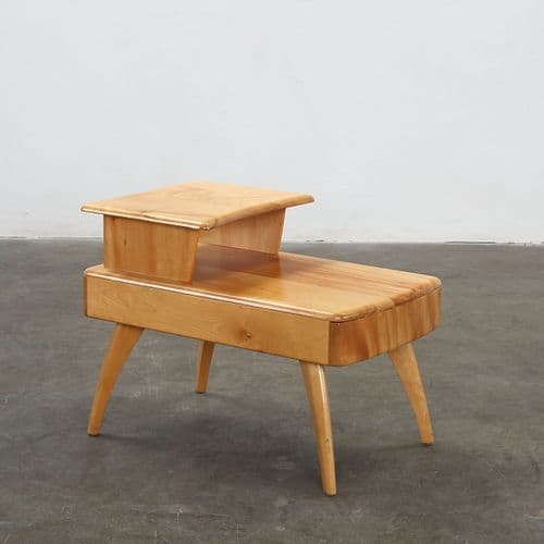 Heywood-Wakefield Mid-Century Modern Step-End Table, 1950s