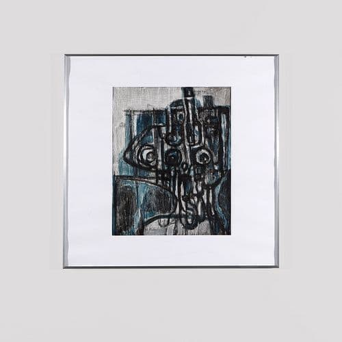 Maurice Perrenoud, Watercolor on Paper, 1960s
