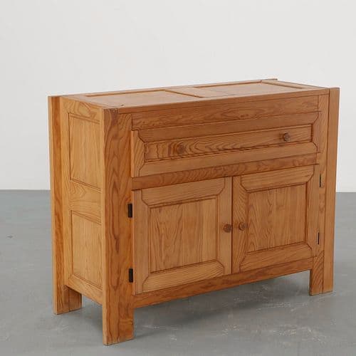 Wood Sideboard in the style of Charlotte Perriand, 1960s