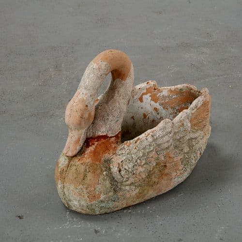Swan Concrete Planter, 1960s
