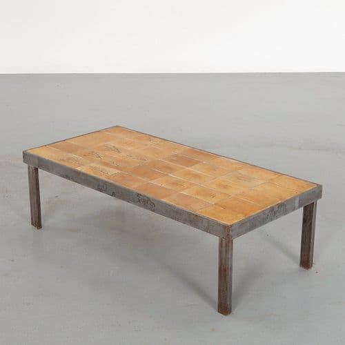 Roger Capron, Garrigue Ceramic Coffee Table, 1960s