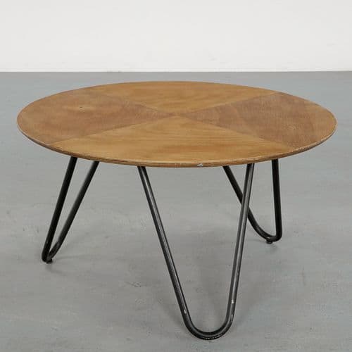 Jacques Hitier for Tubauto, Coffee Table, 1950s