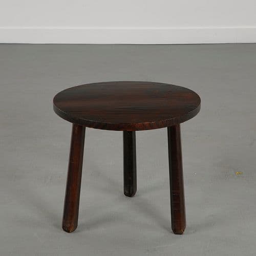Brutalist Wood Coffee Table, 1960s